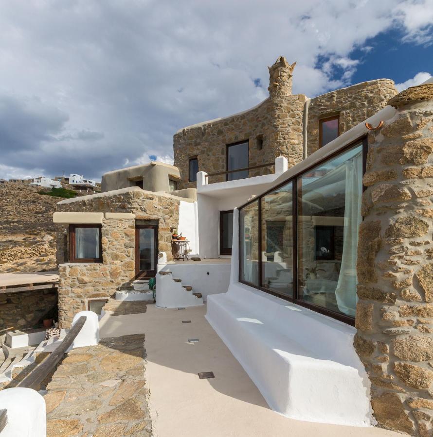 ⋆ 5Br Oceanside View Near Lighthouse- Pharos Vm ⋆ Villa Mykonos Town Esterno foto